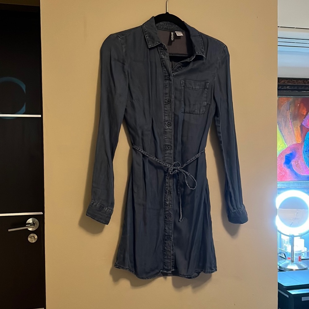 Dark blue dress- perfect condition, size 0
